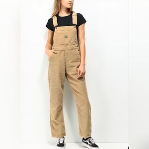 Tan Empyre Corduroy Overalls